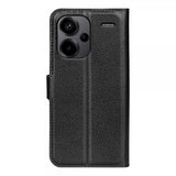 Xiaomi Redmi Note 13 Pro Plus 5G Litsi Musta Suojakuori