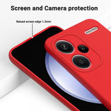 Xiaomi Redmi Note 13 Pro Plus 5G Kuori hihnalla Silikoni Punainen