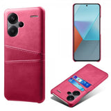 Xiaomi Redmi Note 13 Pro Plus 5G -suojakuori kahdella korttipaikalla, magenta