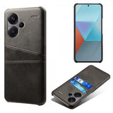 Xiaomi Redmi Note 13 Pro Plus 5G -suojakuori kahdella korttipaikalla, musta
