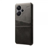 Xiaomi Redmi Note 13 Pro Plus 5G -suojakuori kahdella korttipaikalla, musta