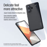Nillkin Xiaomi Redmi Note 13 Pro Plus 5G Kuori Super Frosted Shield Pro MagSafe Musta