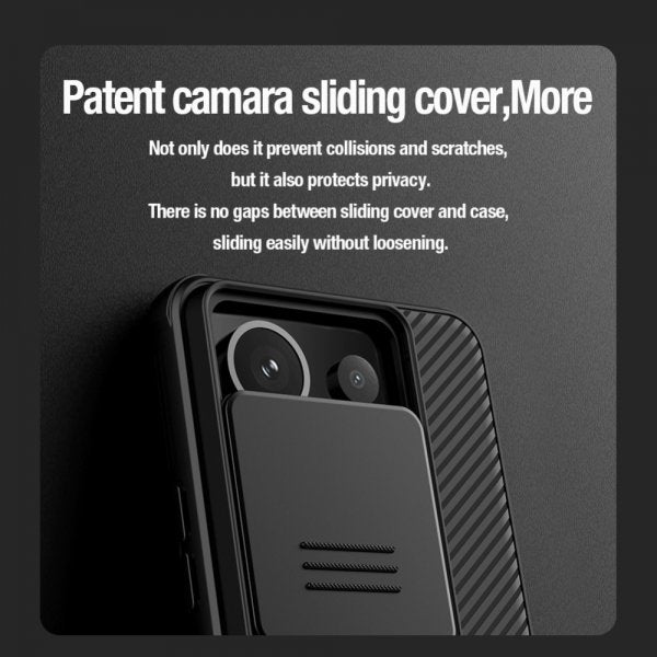 Nillkin Xiaomi Redmi Note 13 Pro 5G CamShield Pro -suojakuori, musta