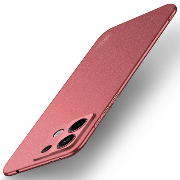 Mofi Xiaomi Redmi Note 13 Pro 5G Kuori Matte Shield Punainen