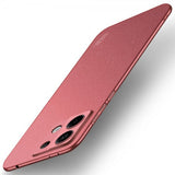Mofi Xiaomi Redmi Note 13 Pro 5G Kuori Matte Shield Punainen