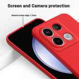 Xiaomi Redmi Note 13 Pro 5G Kuori Hihnalla Silikoni Punainen
