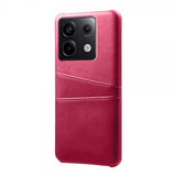 Xiaomi Redmi Note 13 Pro 5G -suojakuori kahdella korttipaikalla, magenta