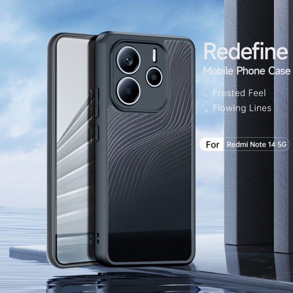 Dux Ducis Xiaomi Redmi Note 14 5G kuori Aimo Series Musta