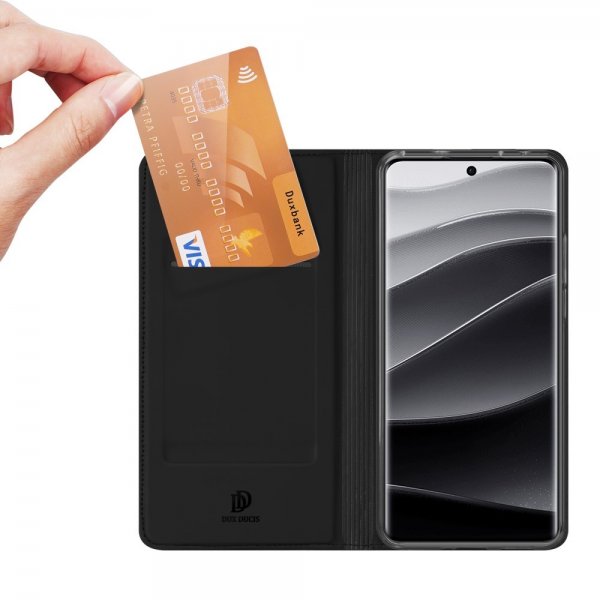 Dux Ducis Xiaomi Redmi Note 14 Pro 5G Suojakotelo Skin Pro Series Musta