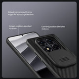 Nillkin Xiaomi Redmi Note 14 Pro 5G CamShield Pro -kuori, musta