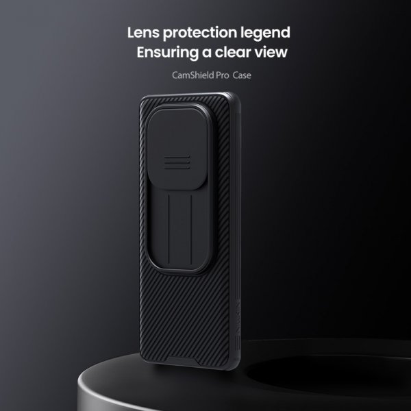 Nillkin Xiaomi Redmi Note 14 Pro Plus 5G -suojakuori CamShield Pro, musta