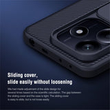 Nillkin Xiaomi Redmi Note 14/Redmi Note 14 5G kuori CamShield musta