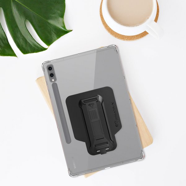 Armor-X Samsung Galaxy Tab S9 Plus Suojakotelo Kulmasuojaus Jalusta Käsilenkki X-Mount